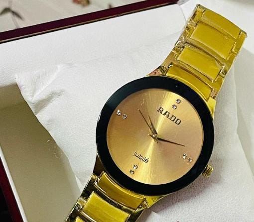 Rado-Jublie Gold & Black Wrist watch