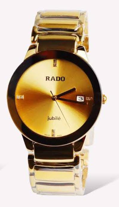 Rado-Jublie Gold & Black Wrist watch