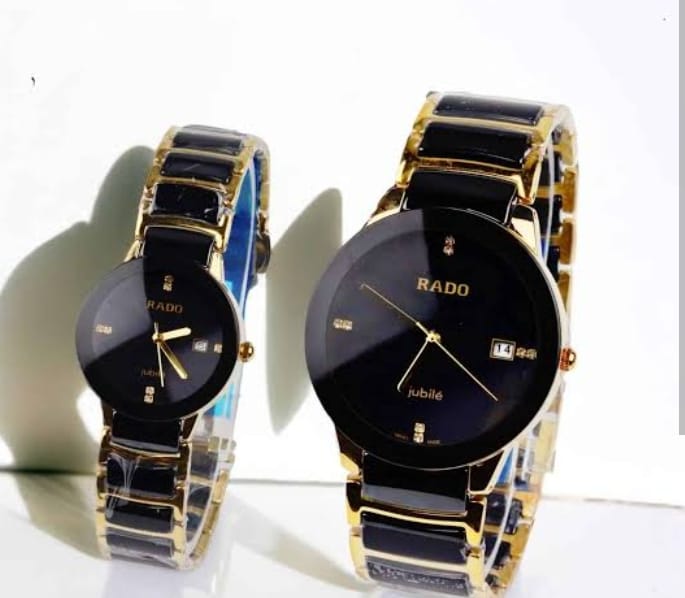 Rado-Gold and Black watch